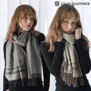 [루이까또즈](대전신세계)(2CMW483) 캐시미어 울 블렌디드 머플러 반누보 4종 택1