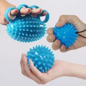 운동기 악력기 마사지 손 지압 마사지볼  마사지  마사지  운동 돌기형 손마사지기