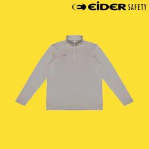 아이더세이프티 TS-F2412 기모 하프집업티셔츠 베이지