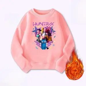 케이팝 데몬헌터스 후드티 맨투맨 헌터릭스 티셔츠 플리스 루미 kpop 겨울 초등 기모 가을