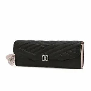 [닥스핸드백] DCWA6E762 블랙 DD로고 소가죽 장지갑