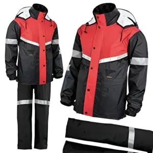 라이딩 캠핑 낚시 배달복 1개 우비 눈 비 바람 방수 투습 우수한 활동성 투톤 농사 상하의