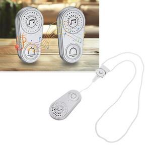 관리자를 타입 무선 양방향 호출기 휴대용 응급 가정 노인 어린이 105dB  볼륨