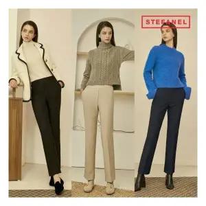 스테파넬 부츠컷 기모 밴딩팬츠 3종