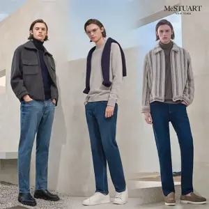 맥스튜어트 남성 소프트 브러쉬 웜기모 데님 3종