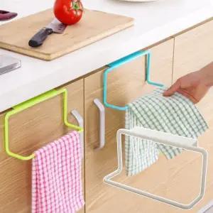 싱크대 행주 건조대 주방 다용도 걸이 수건 조리도구 오븐 장갑 앞치마 거치대 선반 2개