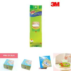 3M 스카치브라이트 정전기 청소포 대형 60매/대형/60매/1회용/마른걸레/포집/먼지/자취방/간편청소