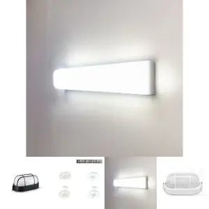 국산 LED 욕실등 화장실등 방습형 절전형 20W/등/화장실/거실/주방/방/직부/조명/현관/천장/방습/방수/실내