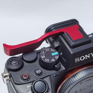 소니 호환호환 A7S III A7M4 A7R4A A1 A9II 카메라 알루미늄 금속용 엄지손가락 핫슈 그립