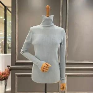 [대구백화점] [아니베에프]슬림 골지 폴라 니트(A5BKPO520)