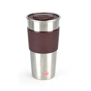 이중 스테인레스 머그컵 텀블러 460ml 포스코 정품 POSCO 스틸 사무실 커피컵 보온보냉 스탠 오피스 물컵