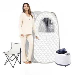 전신사우나 가정용 훈증기 습식 이동식 휴대용 사우나