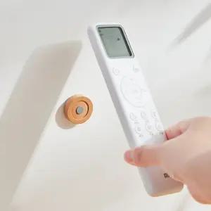 우드 리모컨자석 2P 벽걸이 거치대 홀더 리모컨거치대 리모컨수납