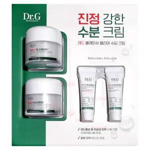 닥터G 레드 블레미쉬 클리어 수딩 크림 50ml 2개 10ml 2개입
