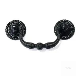 원목가구손잡이 2구 가구손잡이 해마 블랙