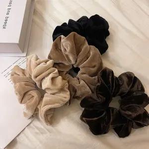 반묶음헤어핀 리본헤어핀 벨벳 머리핀 대형 포인트룩 곱창밴드 스크런치