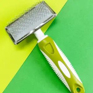 시바견빗 소형견 브러쉬 편리한 관리 반려동물털빗 M 고양이털 강아지털