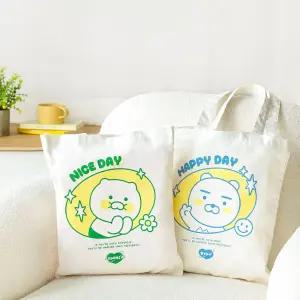 금비가 카카오 프렌즈 에코백 면가방 빅에코백 에코가방