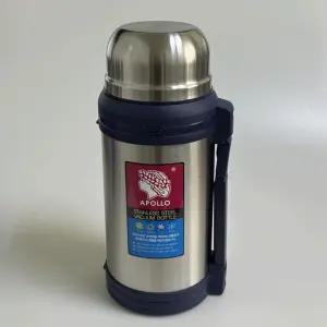 국내산 아폴로 대용량 보온병 보냉병 스텐보온병 얼음통 등산 이유식 캠핑 손잡이