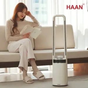 한경희 날개없는 타워형 무드등 그래핀 PTC 온풍기 전기히터 HA-23000FH