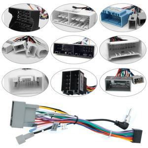 GPS 안테나 RCA 전원 커넥터 범용 2 Din 자동차 안드로이드 라디오 케이블