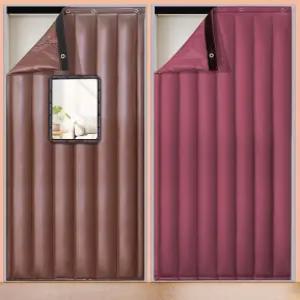 탈착식 방음커튼 차음시트 방풍 단열 출입문 매장입구 안방 술집 보온 외풍차단