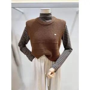 [갤러리아] [LAP]스트라이프폴라세트 니트베스트 (AR7XW477)