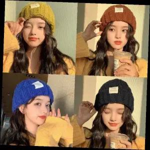 꽈배기 니트 비니 겨울 모자 따뜻한 방한 데일리 캐주얼 패션