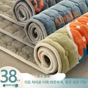 두우둥 자가발열토퍼 패드 양털 바닥 자가 양면