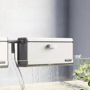 여과기 어항 거치식 수족관 일체형 단일 섬프 무음