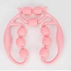 [골드스마일]종아리 마사지기 핑크 롤링 볼 근육 이완기 마사지 도구