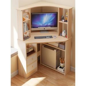 코너 테이블 모서리 핑크 컴퓨터 60x15x30cm 책장 소형 80cm 코너책상 침실