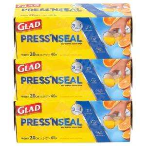 글래드 프레스 앤 씰 미니 매직랩 20cm x 40m 3개