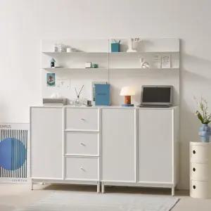 오르비 월 캐비닛 높은 선반형 진열 멀티 거실 서랍 수납장 장식장 세트 1600 CNM271