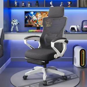 호미내스트 Homey Nest 컴퓨터의자 사무용 사무실 공부용 각도 조절 승강 가능 발받침대 HN-OC808