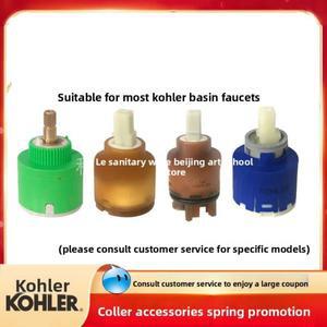 Kohler 세면대 수도꼭지 카트리지와 호환되는 온도 조절 샤워 세라믹 디스크 밸브 냉온수 스위치