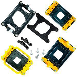 CPU 쿨러 팬 브래킷 방열판 홀더 AMD AM3 AM4 AM5 AM2 Am3+ FM1 FM2 FM2+ 마더보드 백플레이트용 일반 백플레인 베이스