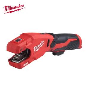 밀워키 M12 PCSS-0 충전 스텐파이프캇타 12V 본체 28.58mm 절단