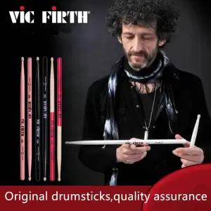 드럼채 드럼스틱 Vic Firth 5A 5B 7A 재즈 록 타악기용 히코리 드럼 스틱