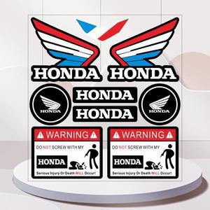 혼다 스티커 윙 로고 오토바이 데칼 키트
