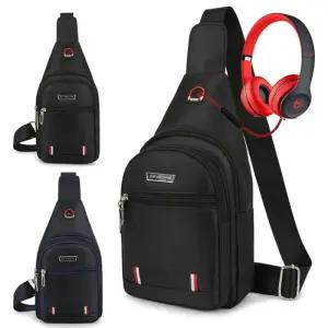 [룽스]이어폰홀 미니가방 패션 크로스백