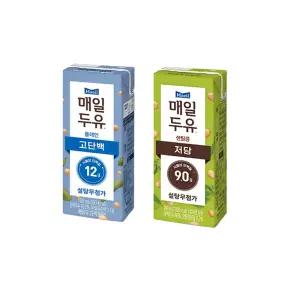 매일두유 190ml 24팩(고단백12팩+렌틸콩 12팩) 무료배송