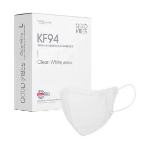 굿바이브스 KF94 마스크 10매 구성