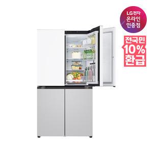 [으뜸효율 대상] LG 디오스 오브제컬렉션 매직스페이스 T875MHR111 870L1등급 4도어 냉장고