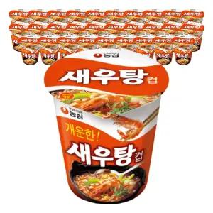 농심 새우탕컵, 67g, 30개