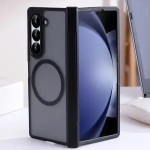 최신 갤럭시 Z폴드 케이스 힌지보호 맥세이프 TPU / 핸드폰케이스 지폴드7 6 5 4