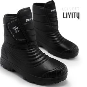 [250~280mm] 리비티 초경량EVA 방수방한 털장화 남자부츠 방한화 작업화 스노우부츠 워커 D2010