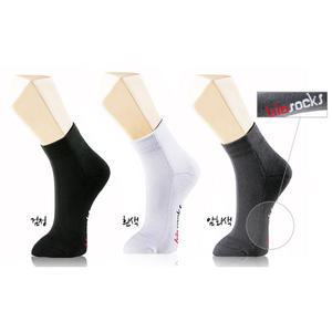 BS7-1 바이오삭스 심한 지독한 발냄새 제거  남성용 프리사이즈 3켤레  원적외선 기능성 스포츠 단목 양말