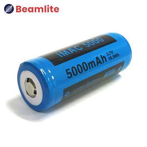 아이맥 5000mAh 26650 배터리 리튬이온 배터리 보호회로 장착 3.7v KC인증