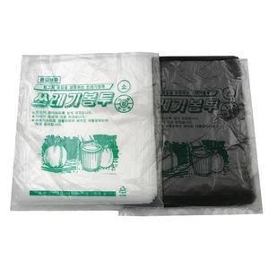 [한셀]GR58 배접 비닐봉투 소/재활용/분리수거 40L(100매)